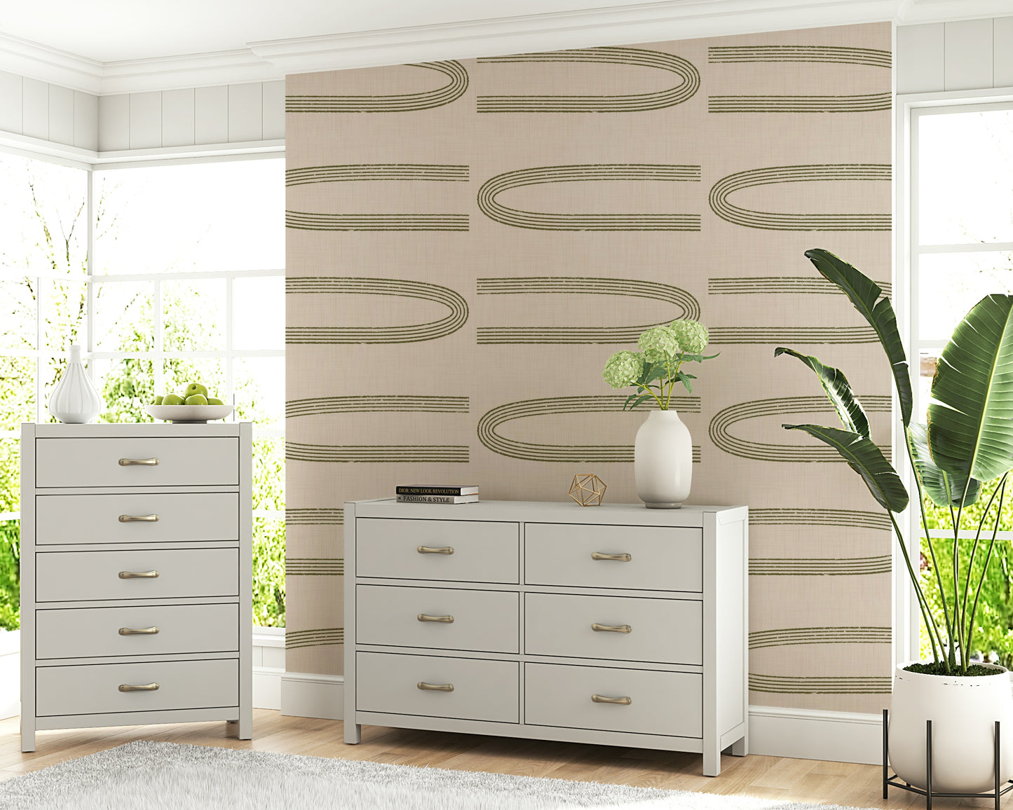 A classic abstract design wallpaper for walls.