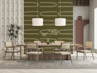 A contemplative gentle arch wallpaper mural for a feature wall.