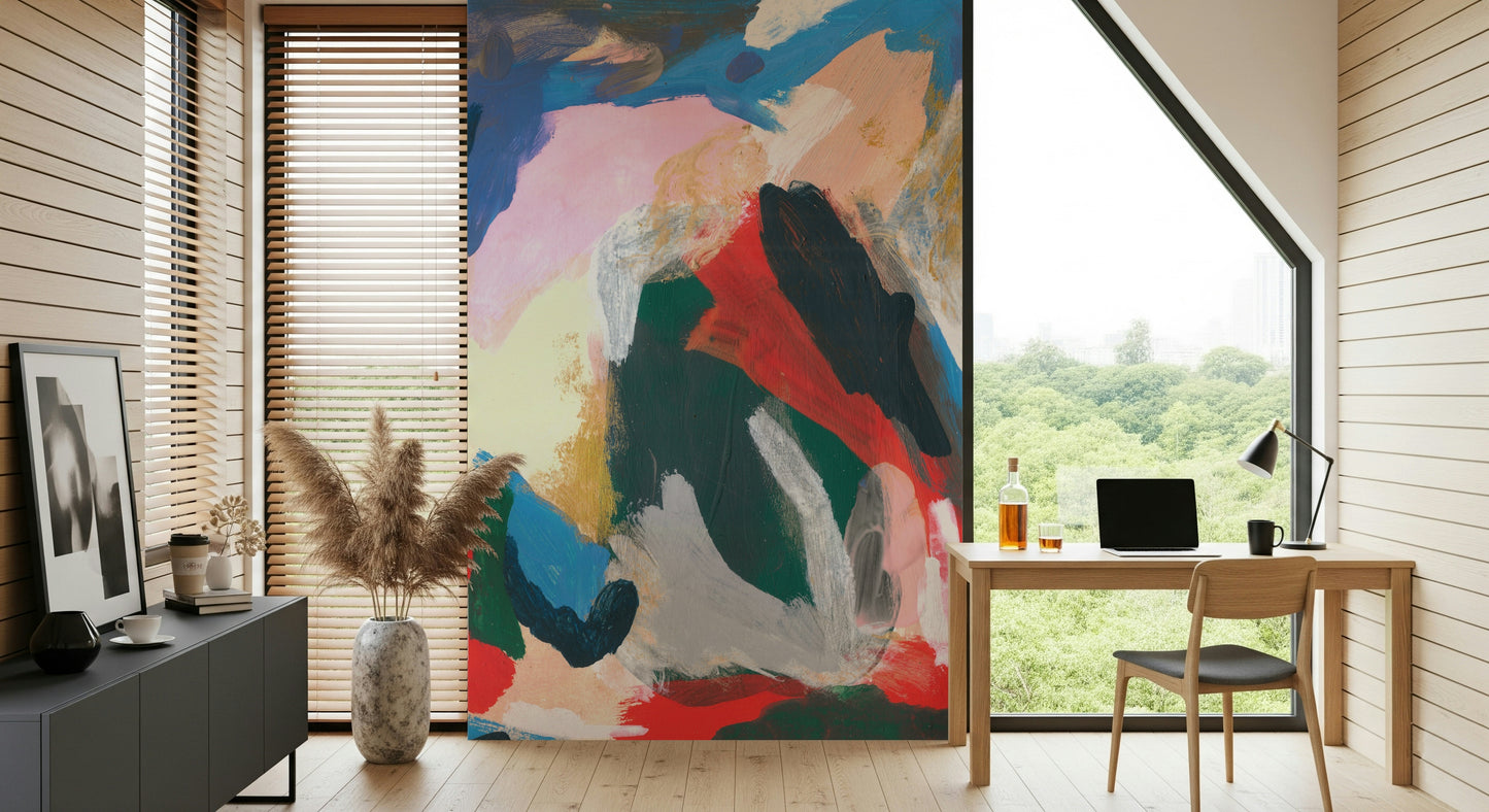 Chromatic Harmony Wall Mural