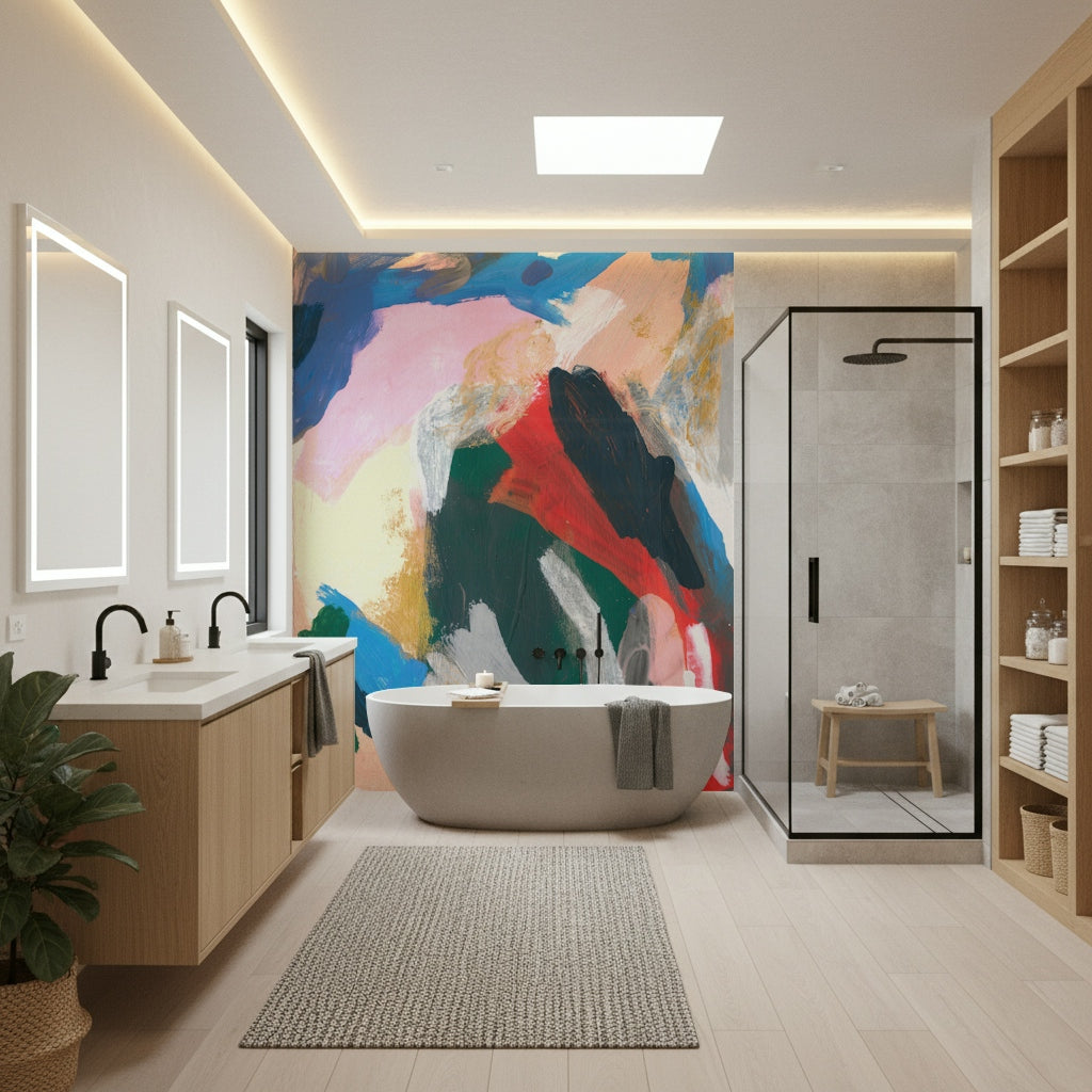 Chromatic Harmony Wall Mural