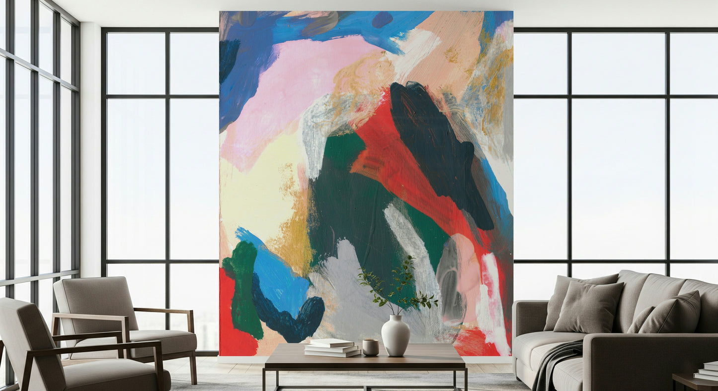 Chromatic Harmony Wall Mural