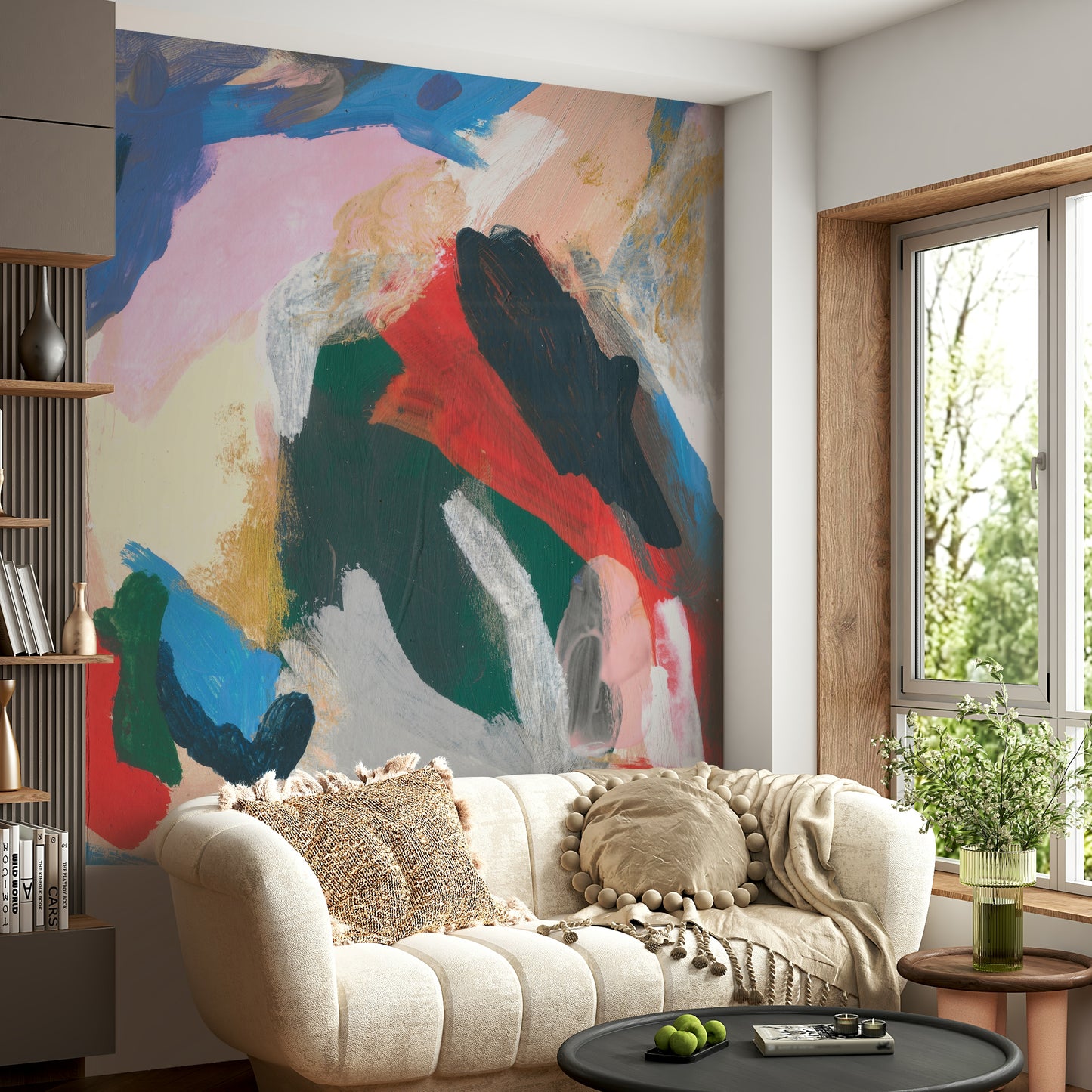 Chromatic Harmony Wall Mural