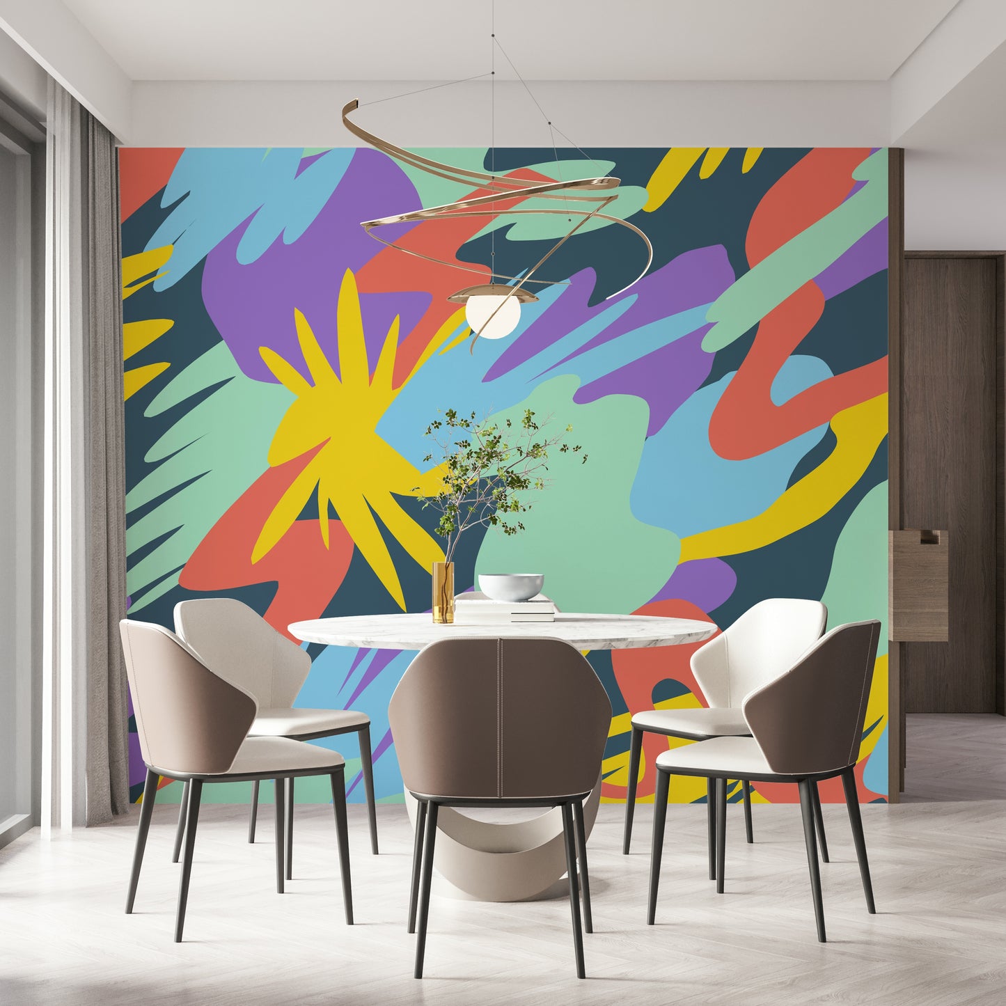 starry night Wall Mural