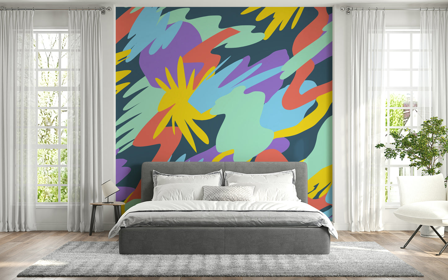starry night Wall Mural