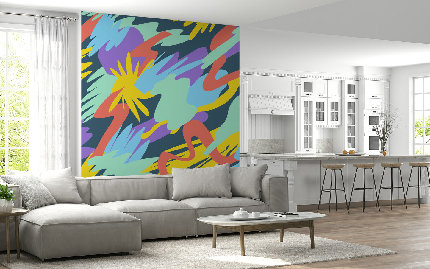 starry night Wall Mural