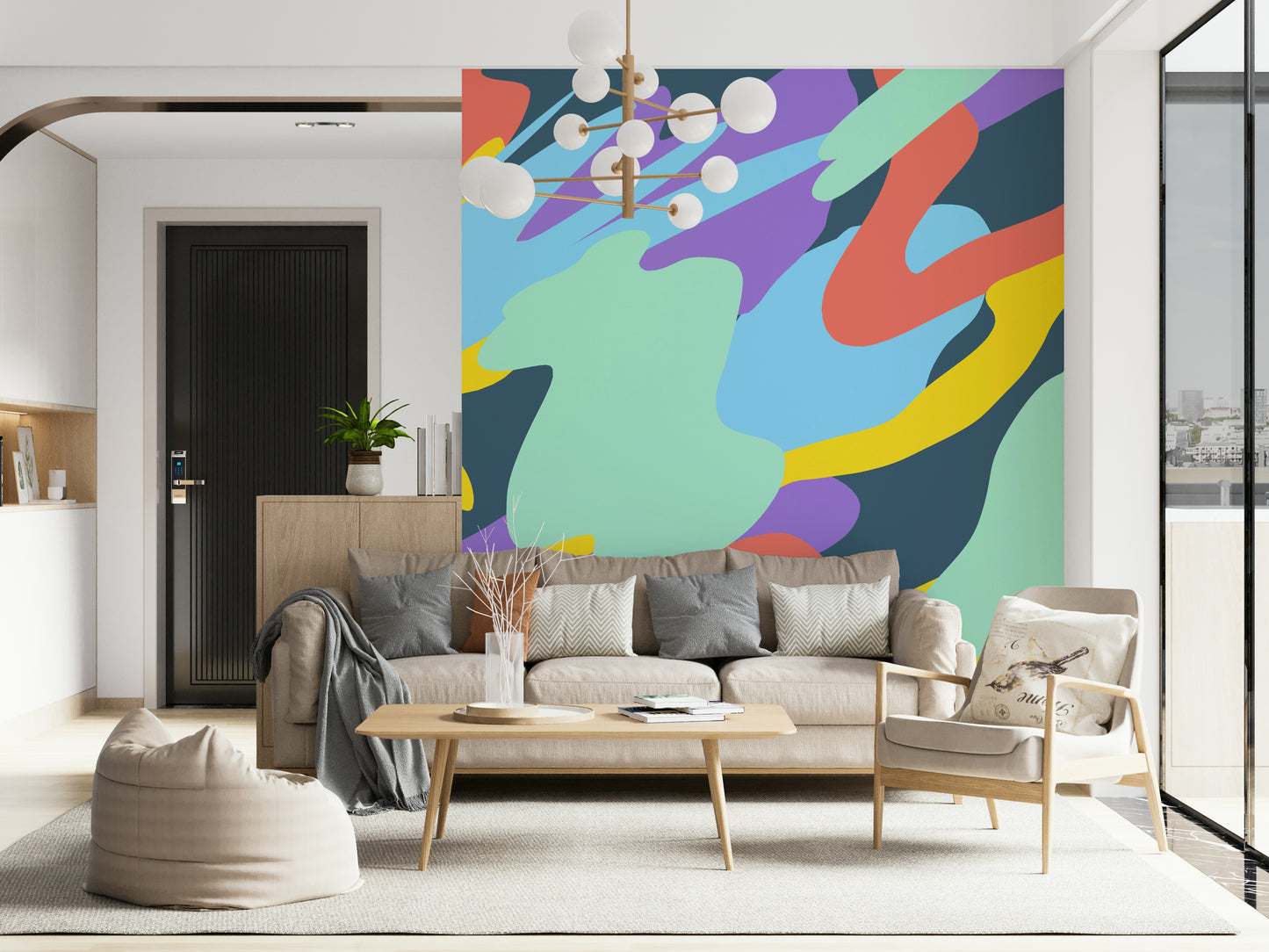 starry night Wall Mural