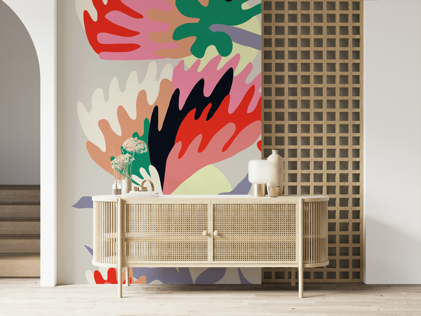 Bloom rebirth Wall Mural