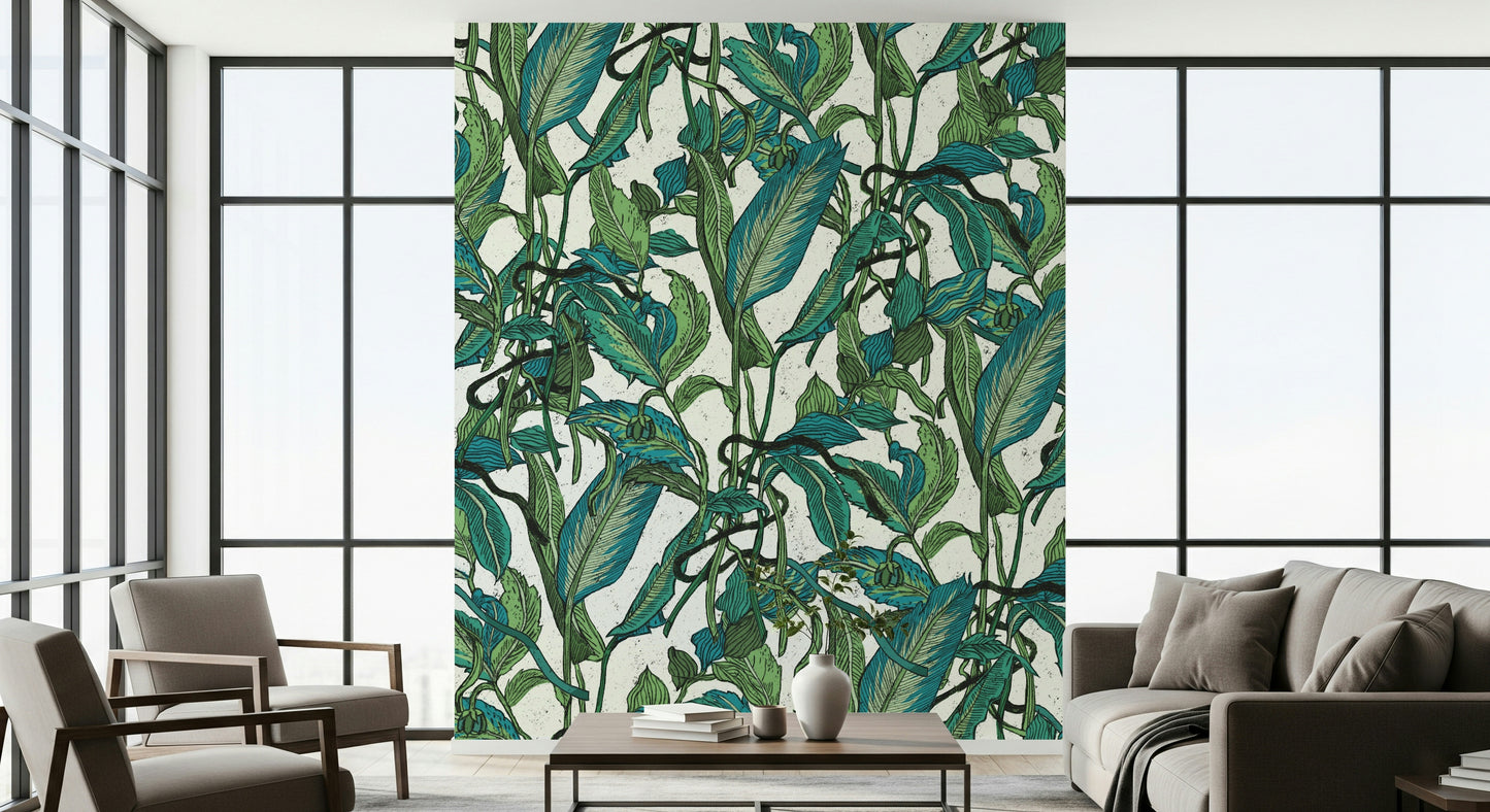 Green Gardens Wall Mural