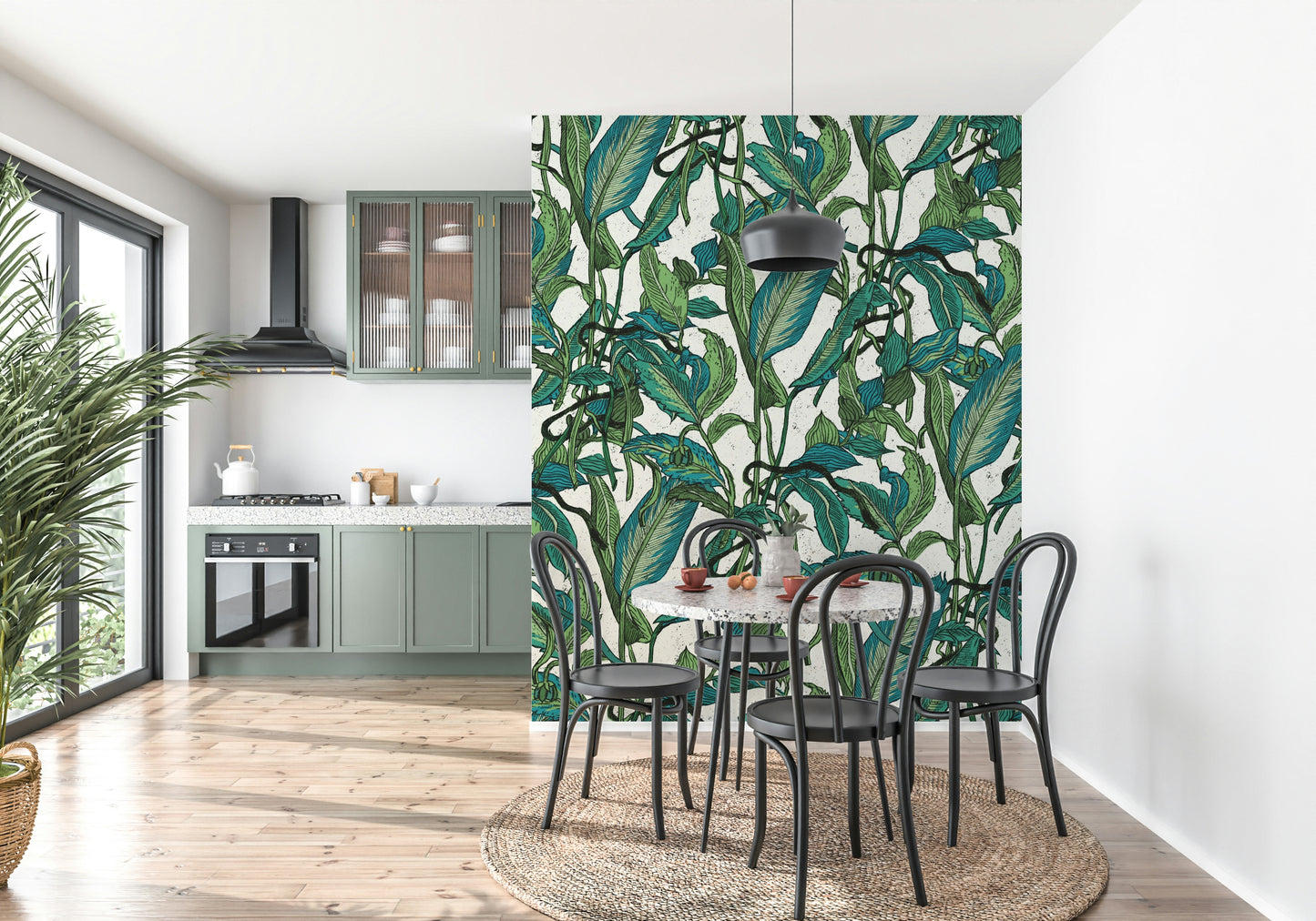 Green Gardens Wall Mural