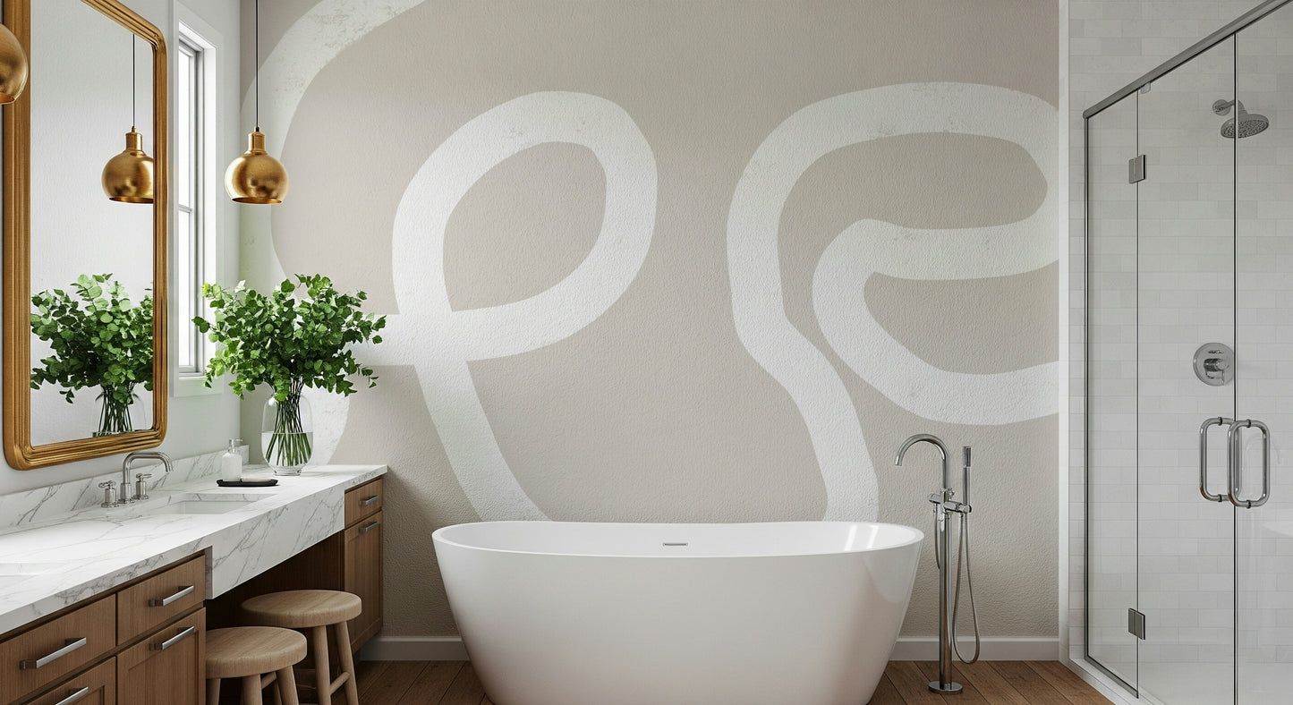 Simple Strokes Wall Mural -2312214