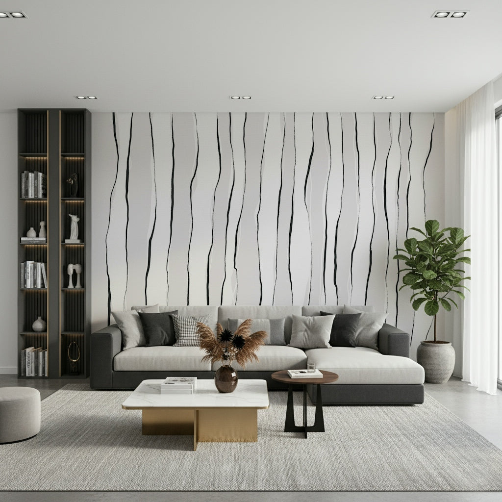 Ink Flow Wall Mural -2312227