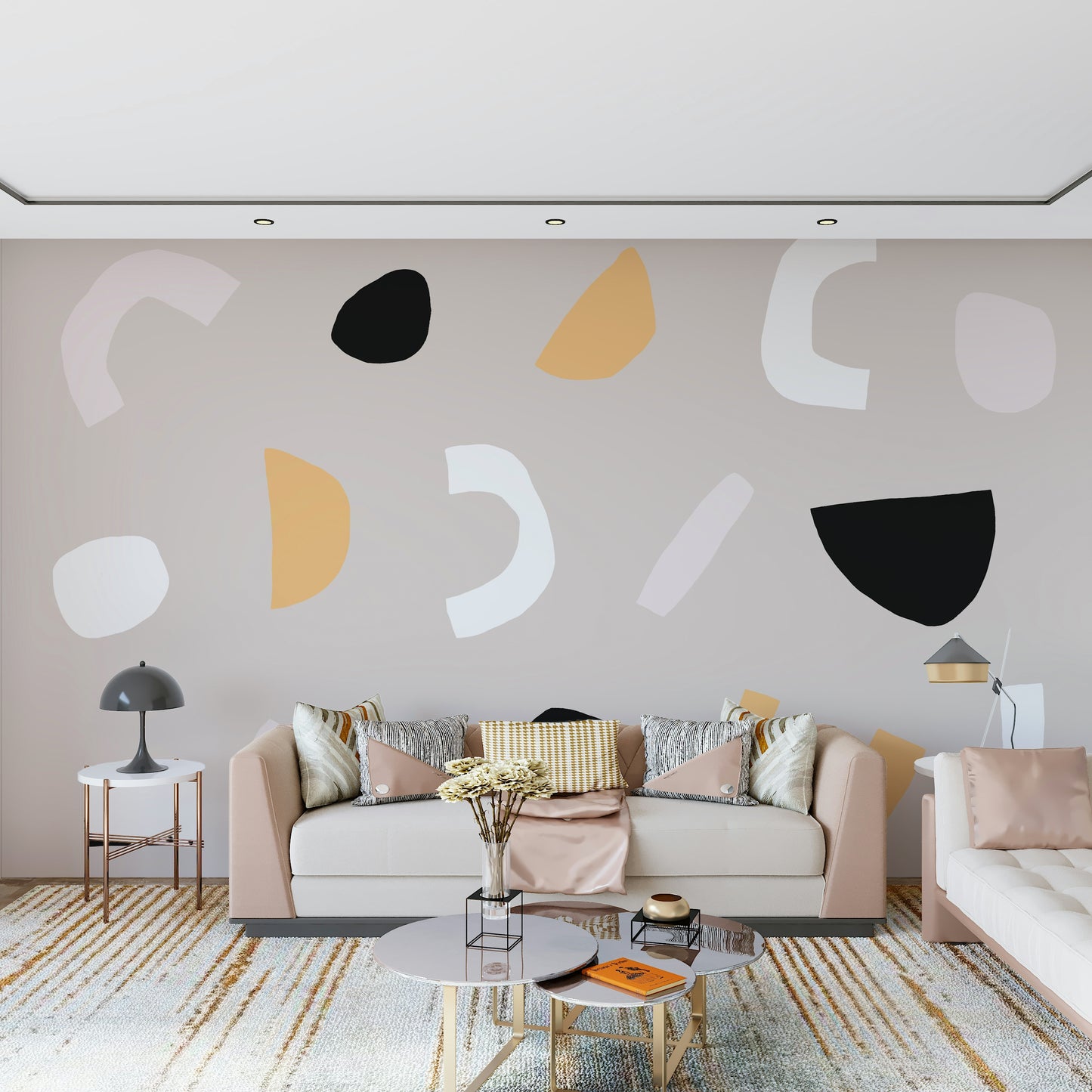 Abstract Forms Wall Mural -2333631
