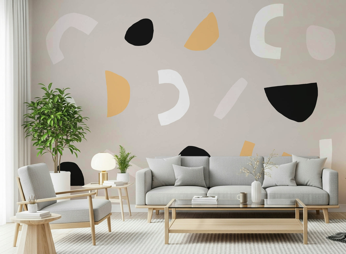 Abstract Forms Wall Mural -2333631
