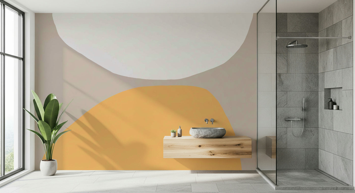 Contrasting Arcs Wall Mural -2333637