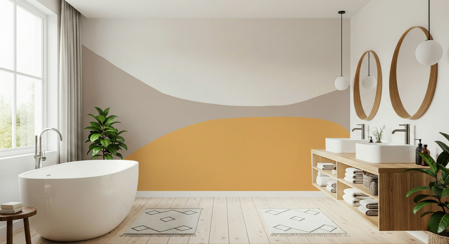 Contrasting Arcs Wall Mural -2333637