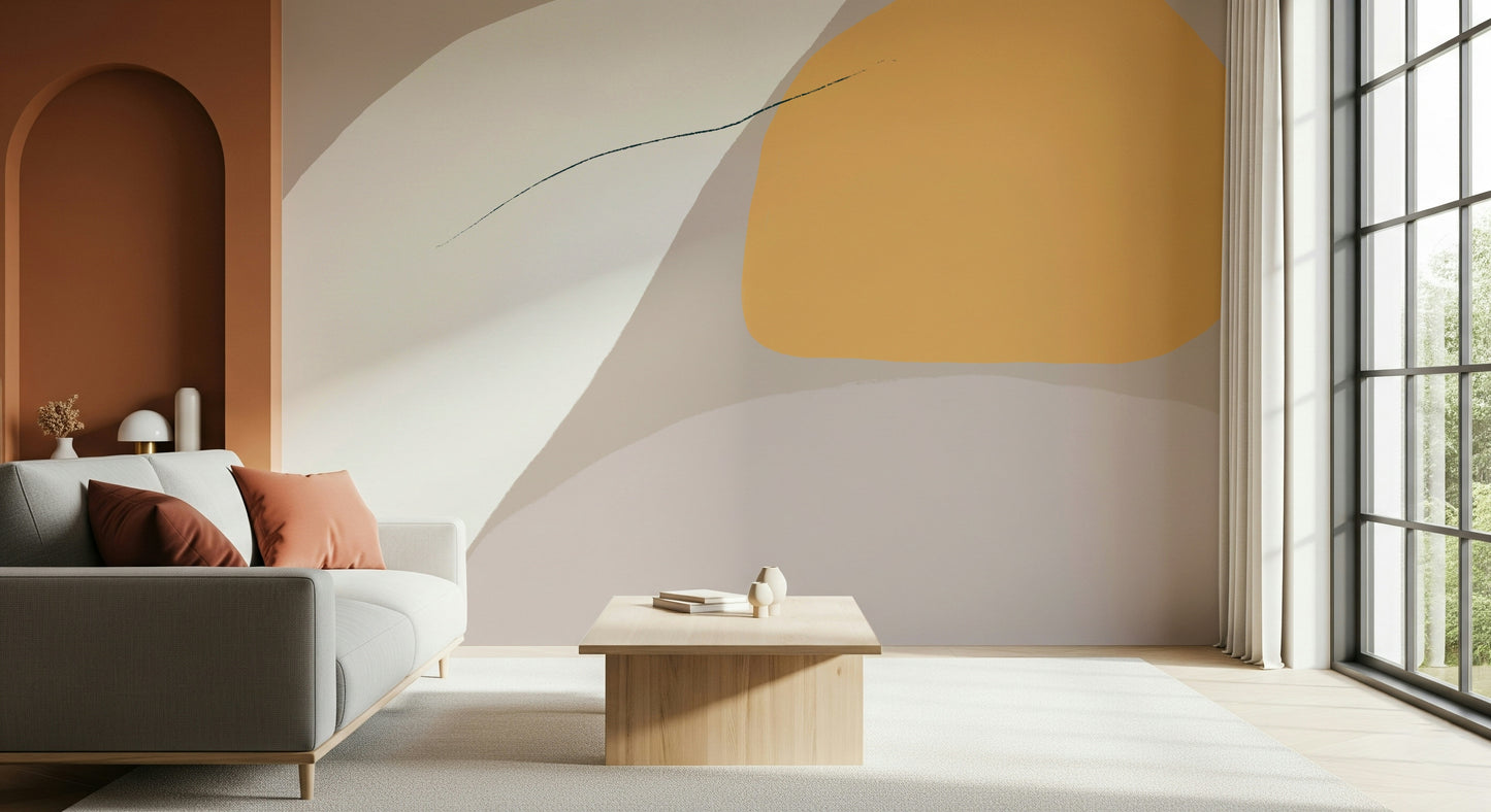 Modern Brushstrokes Wall Mural -2333639