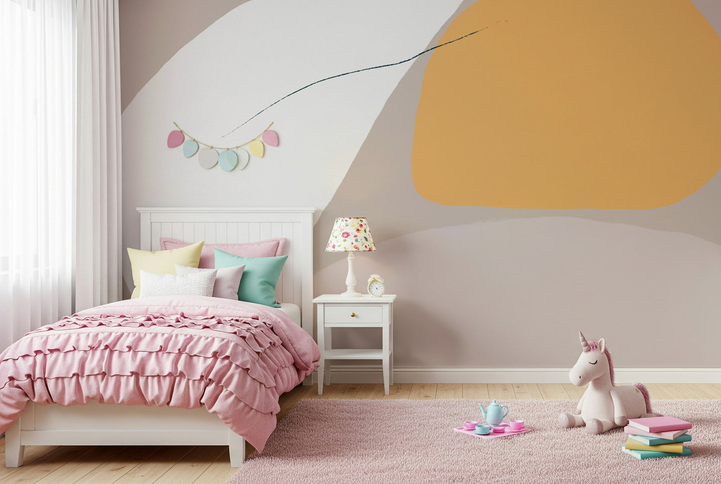 Modern Brushstrokes Wall Mural -2333639