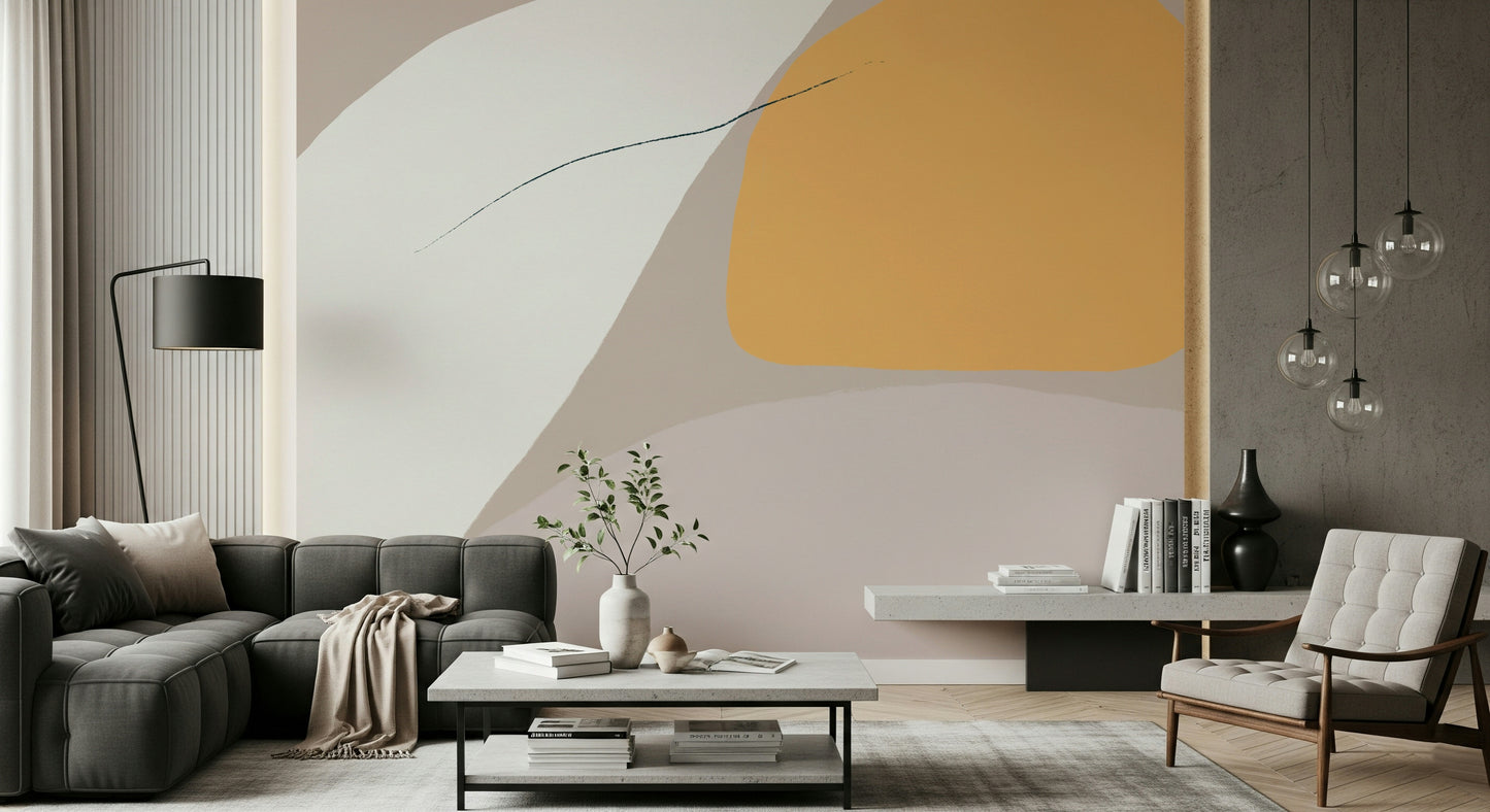 Modern Brushstrokes Wall Mural -2333639