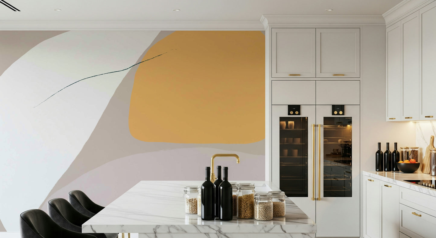 Modern Brushstrokes Wall Mural -2333639
