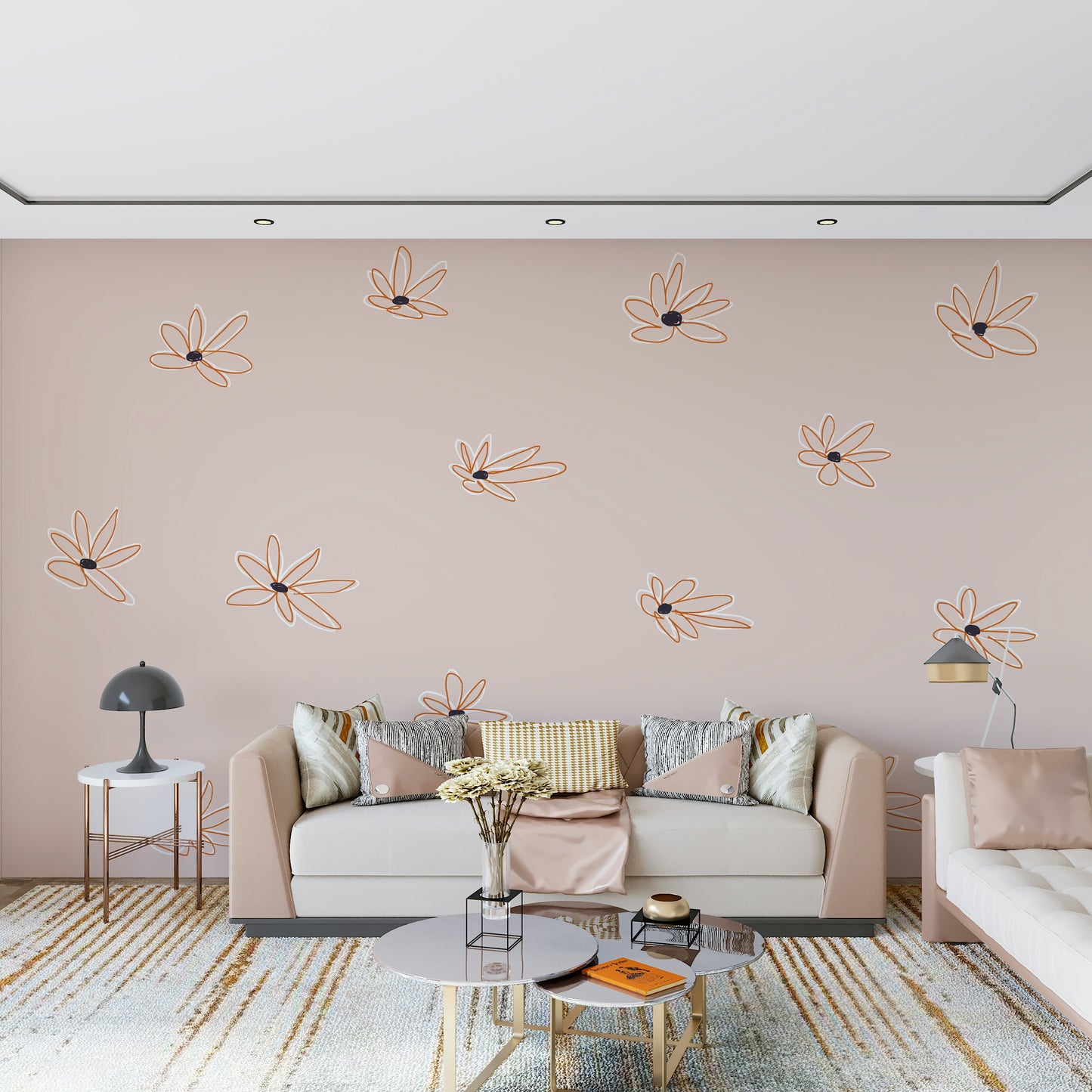 Simply Blossom Wall Mural -2344865
