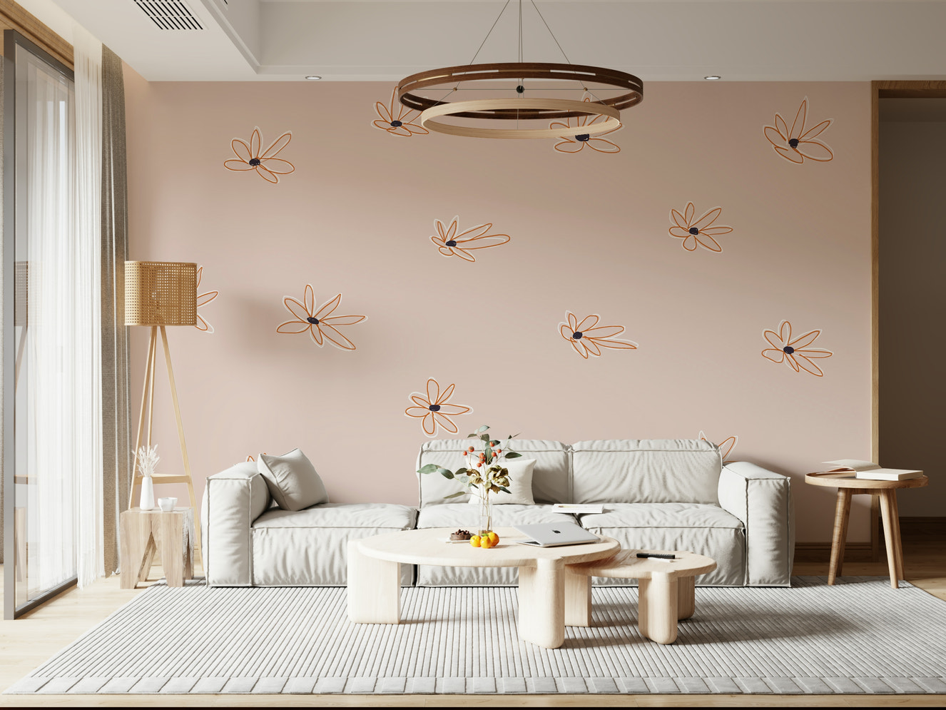 Simply Blossom Wall Mural -2344865