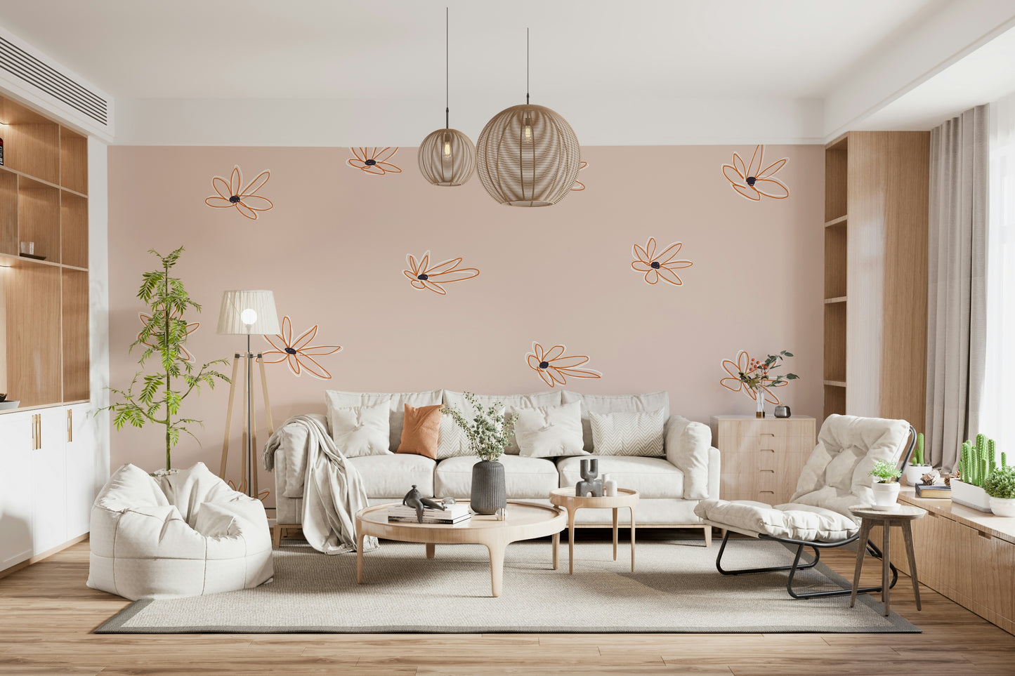 Simply Blossom Wall Mural -2344865