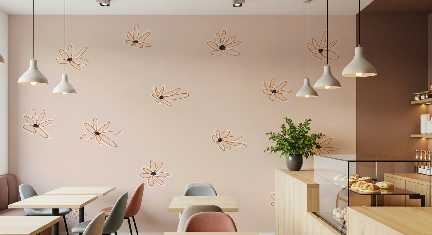 Simply Blossom Wall Mural -2344865