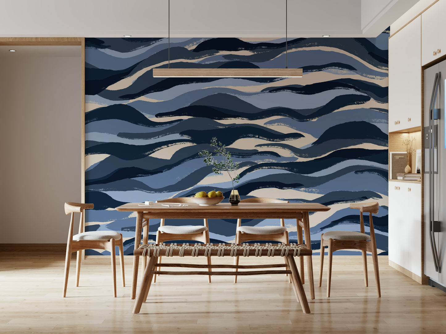 Coastal Bluescape Wall Mural -2370772