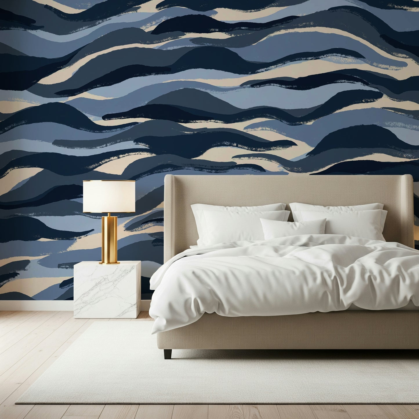 Coastal Bluescape Wall Mural -2370772