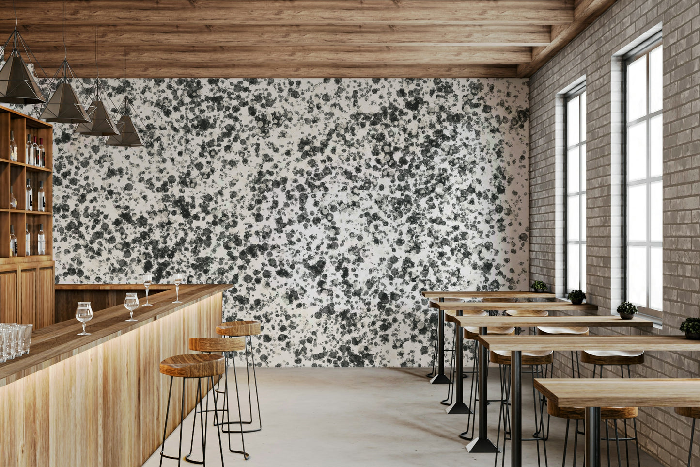 Ink Splatter Wall Mural -2417843