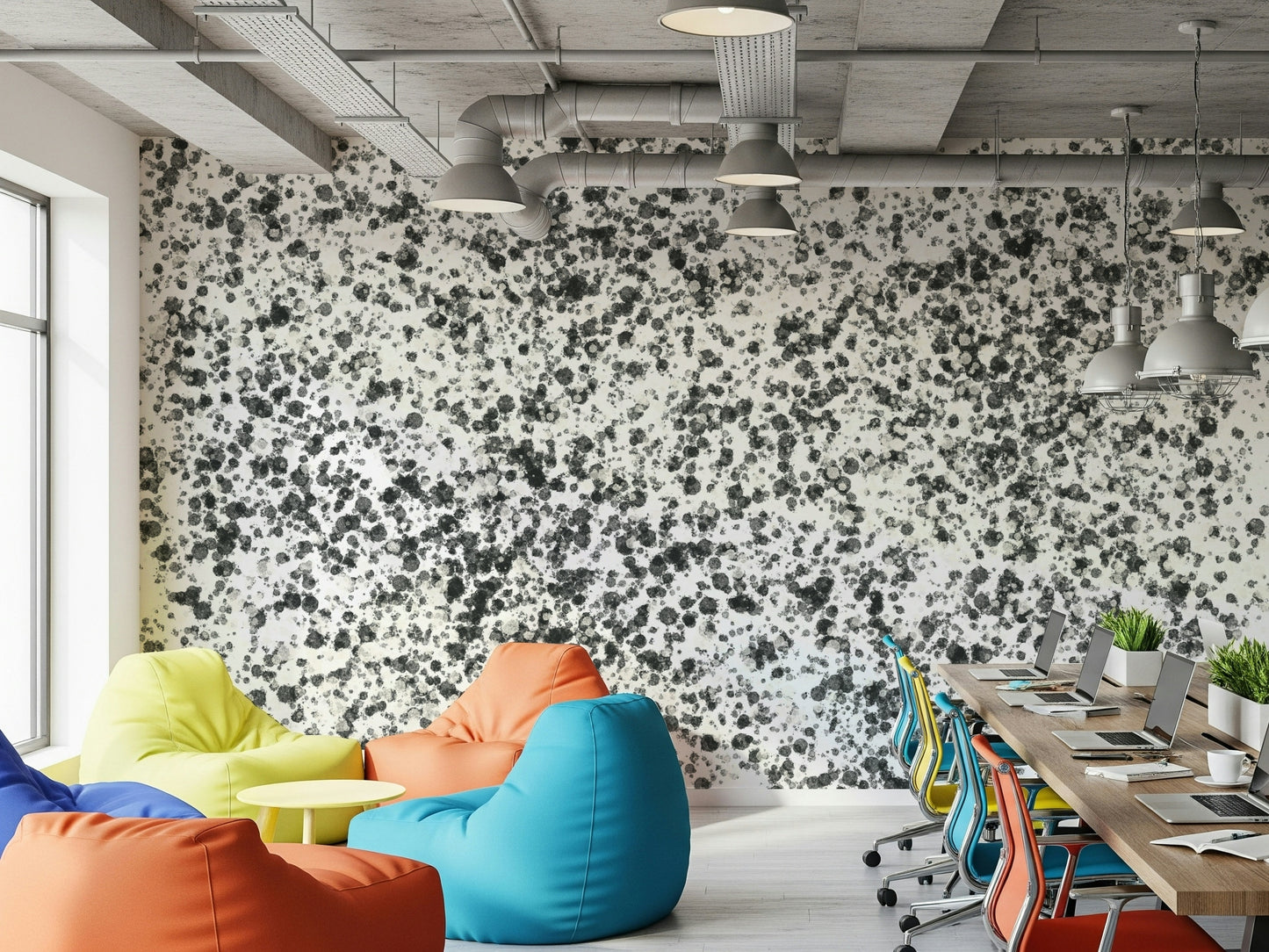 Ink Splatter Wall Mural -2417843