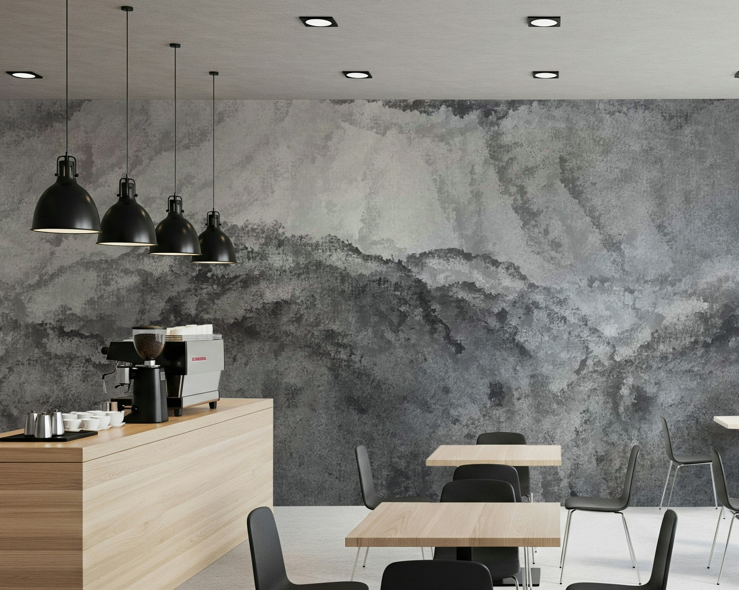 Ethereal Gray Wall Mural -2453360