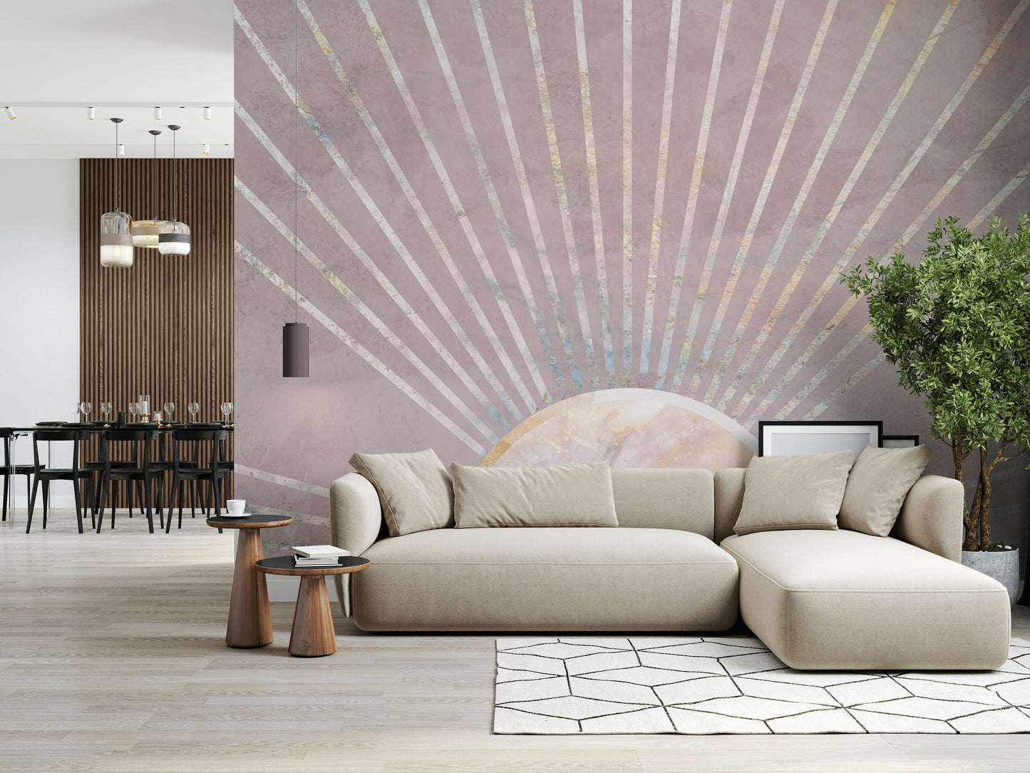Celestial Blush Wall Mural -2464561