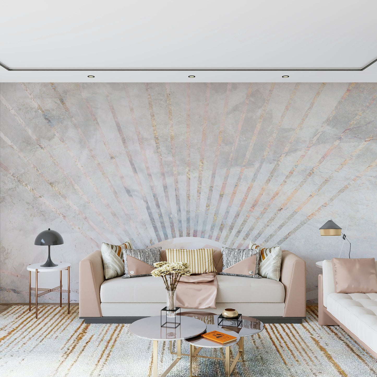 Sunrise Marble Wall Mural - 2464565
