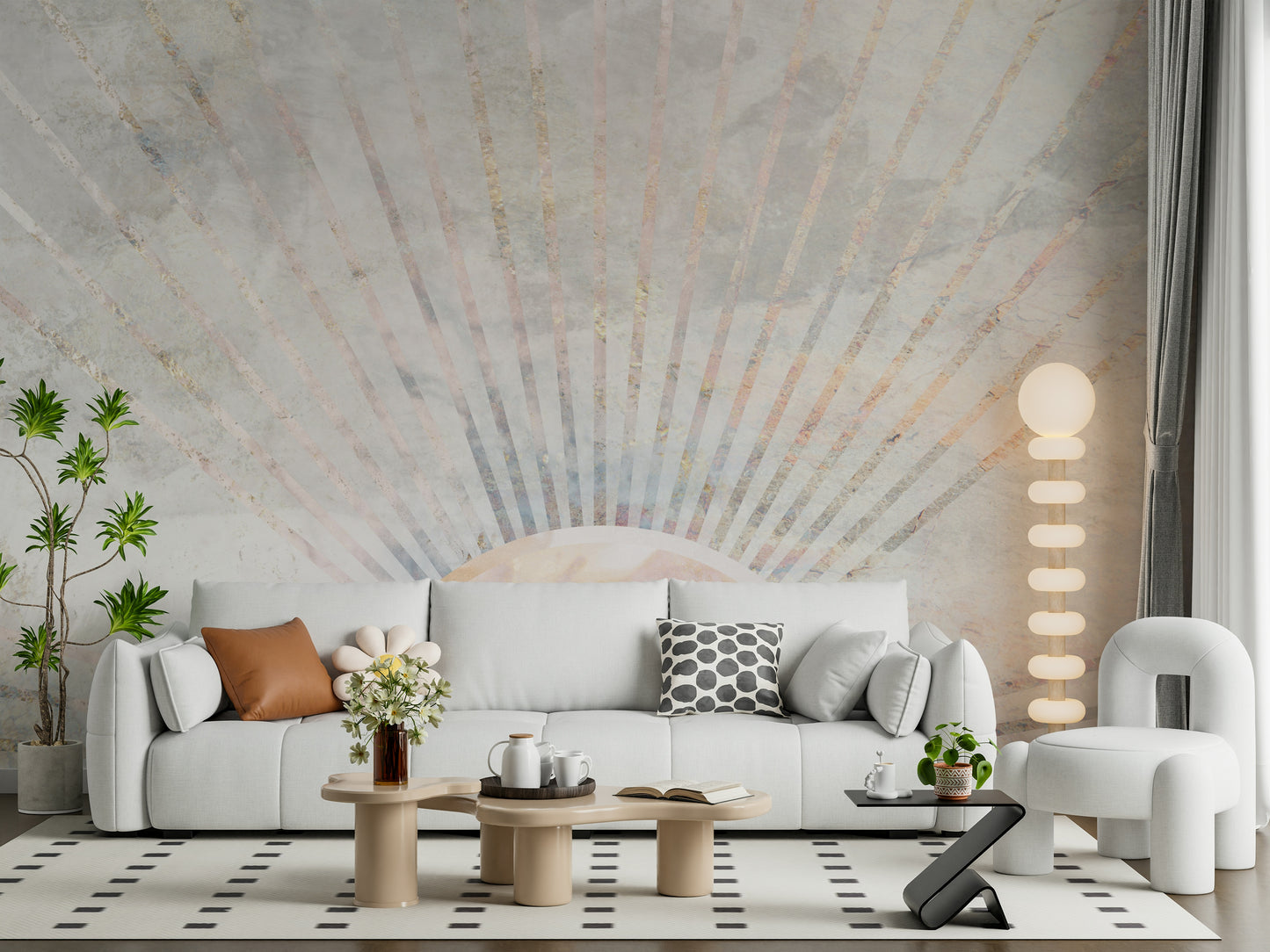 Sunrise Marble Wall Mural - 2464565