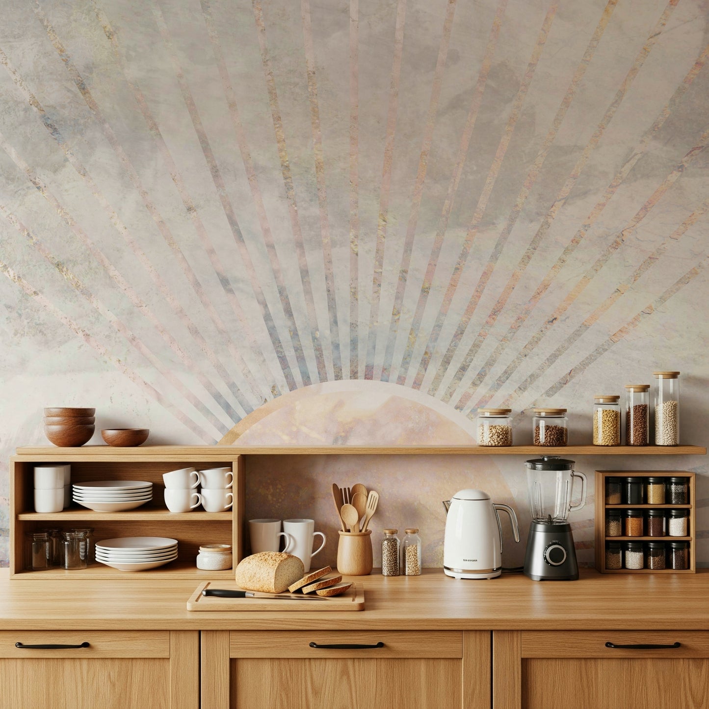 Sunrise Marble Wall Mural - 2464565