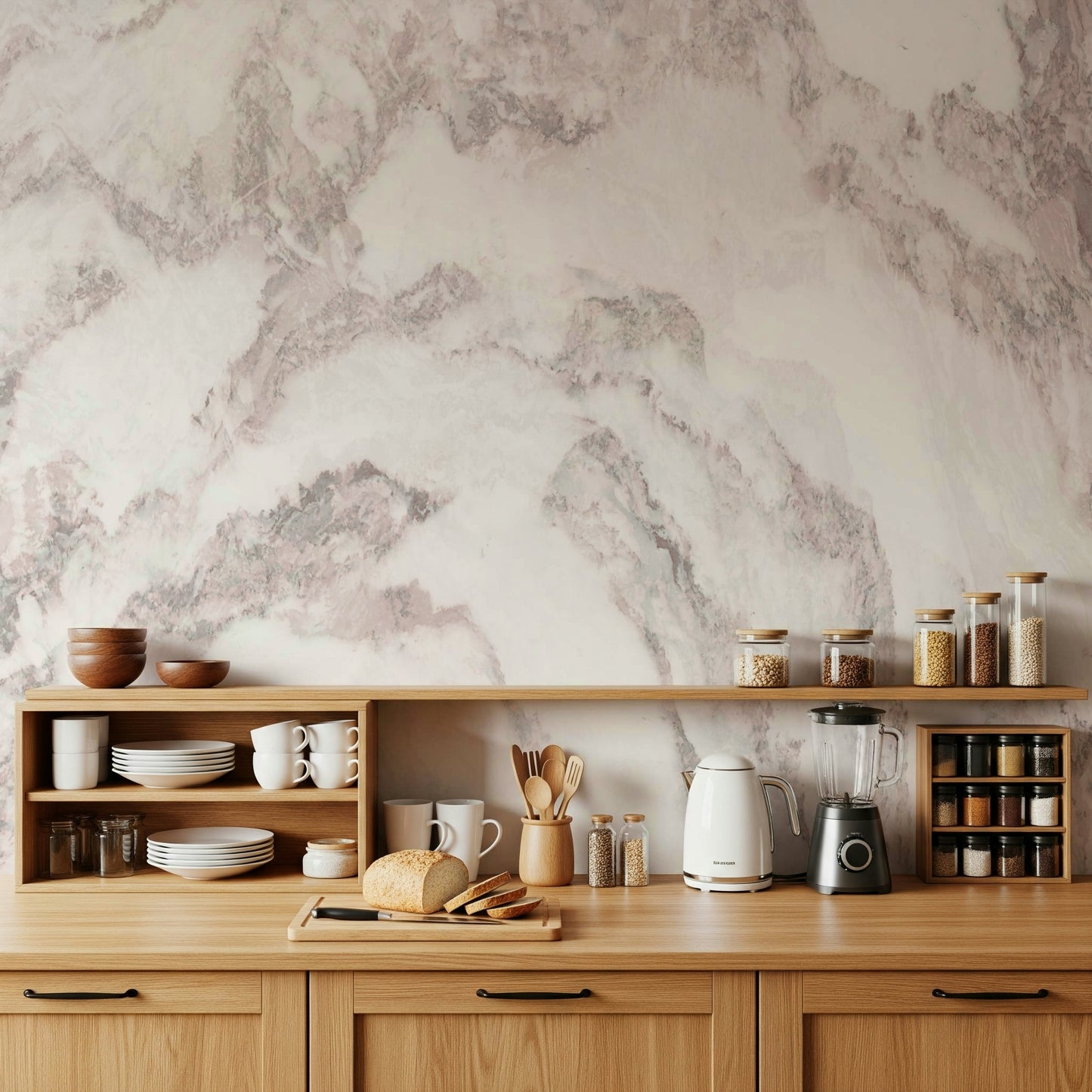 Marble Veins Wall Mural -2579021