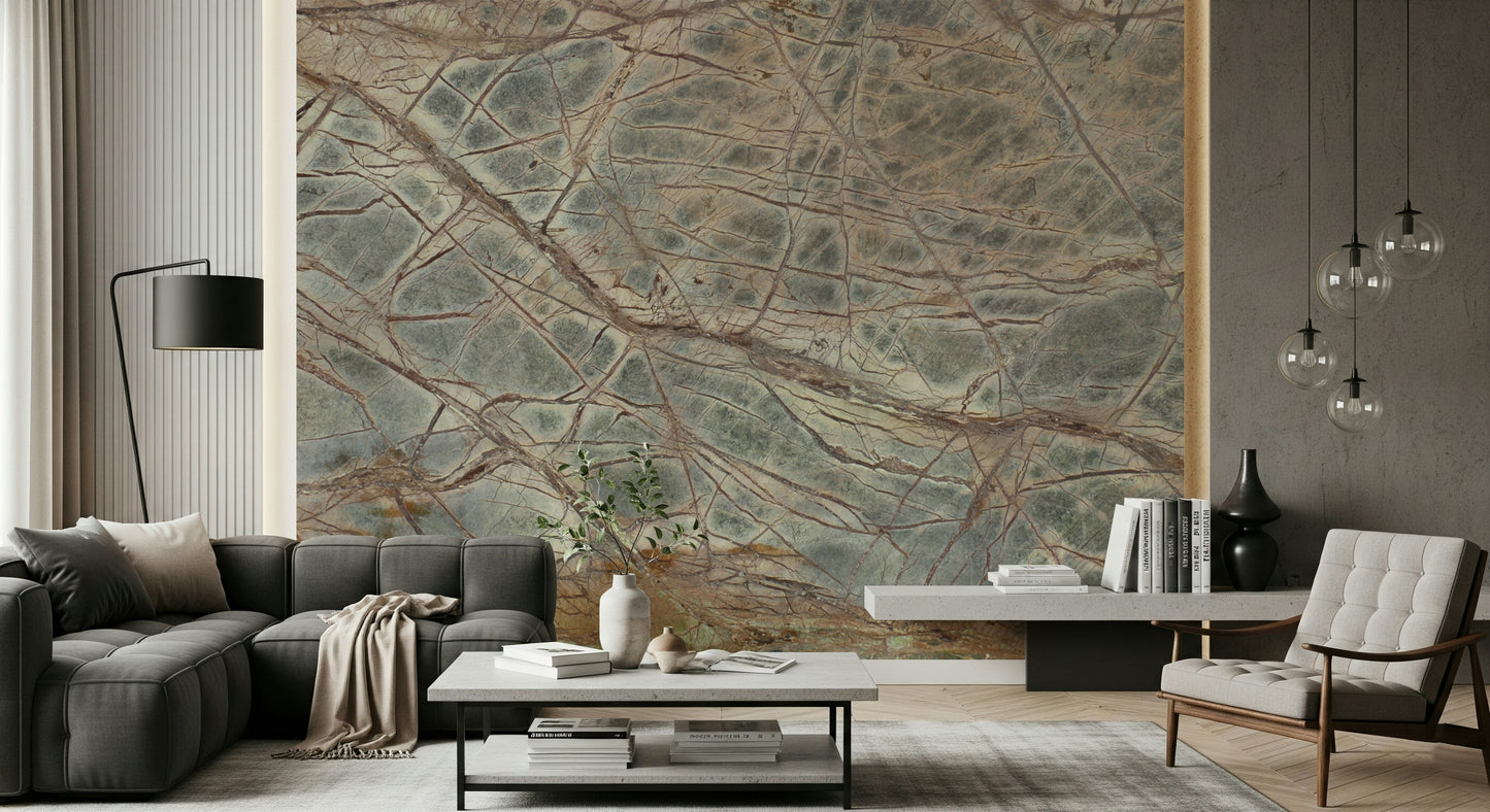 Forest Floor Marble Wall Mural -2579764