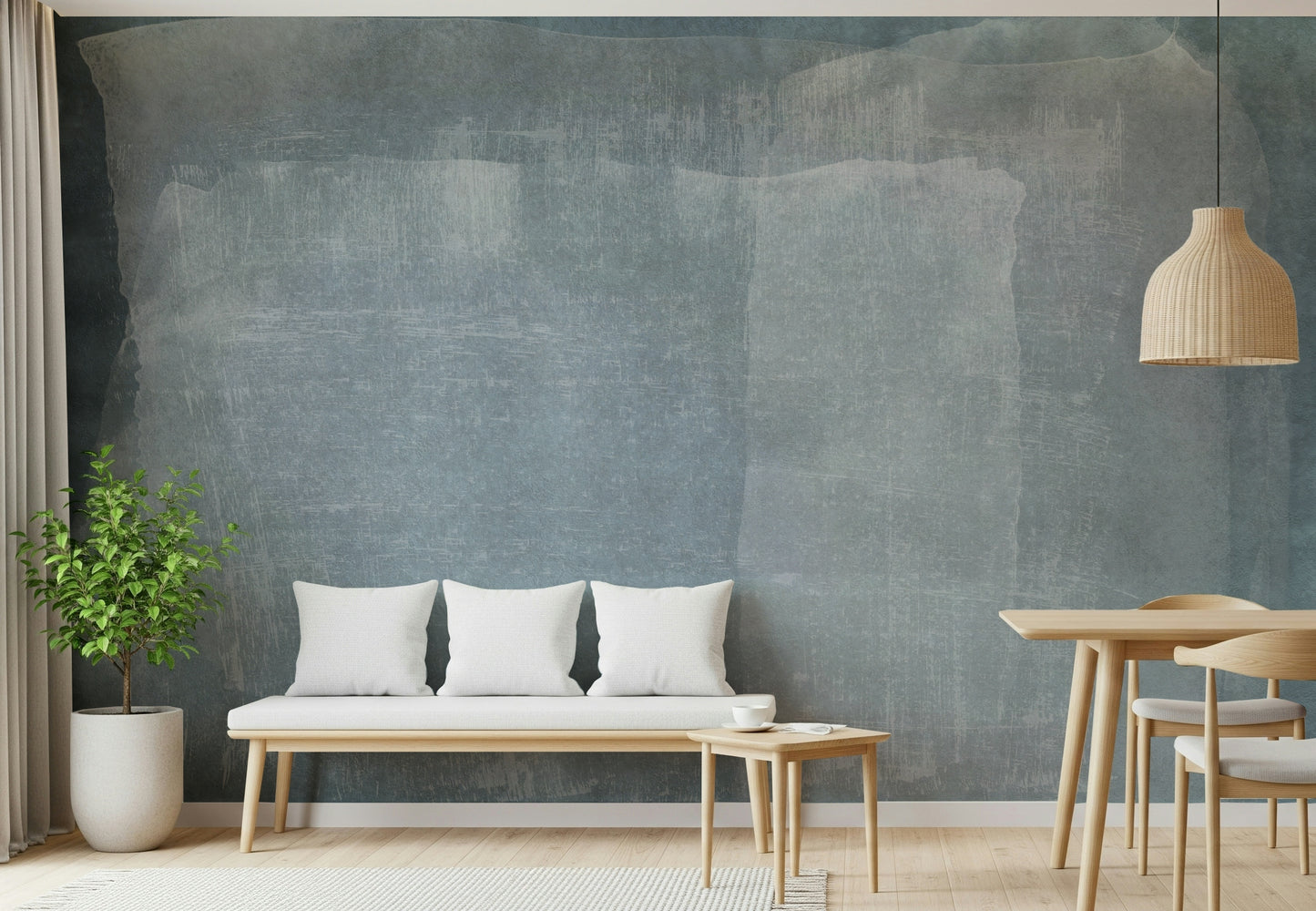 Blue Wash Texture Wall Mural -2583409