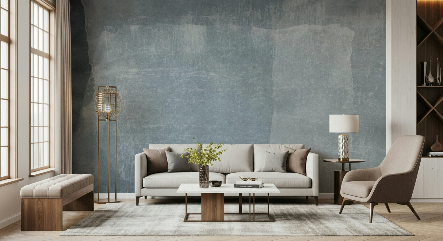 Blue Wash Texture Wall Mural -2583409