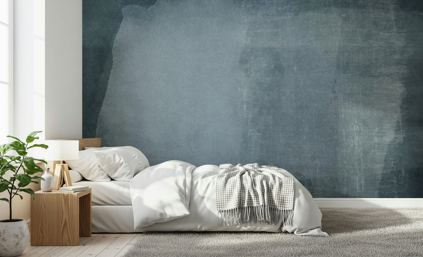 Blue Haze Texture Wall Mural -2583410