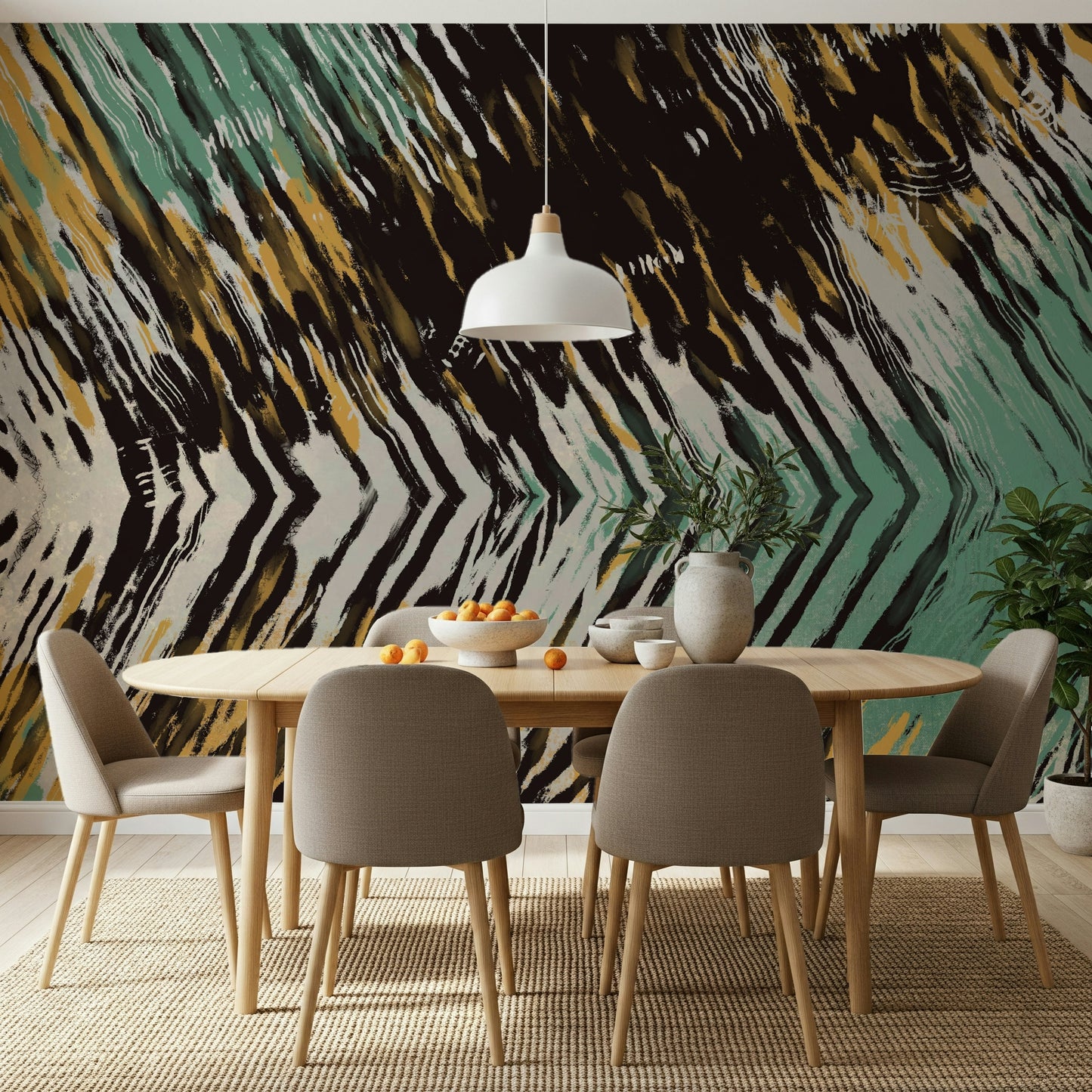 Abstract Strokes Wall Mural -2630470