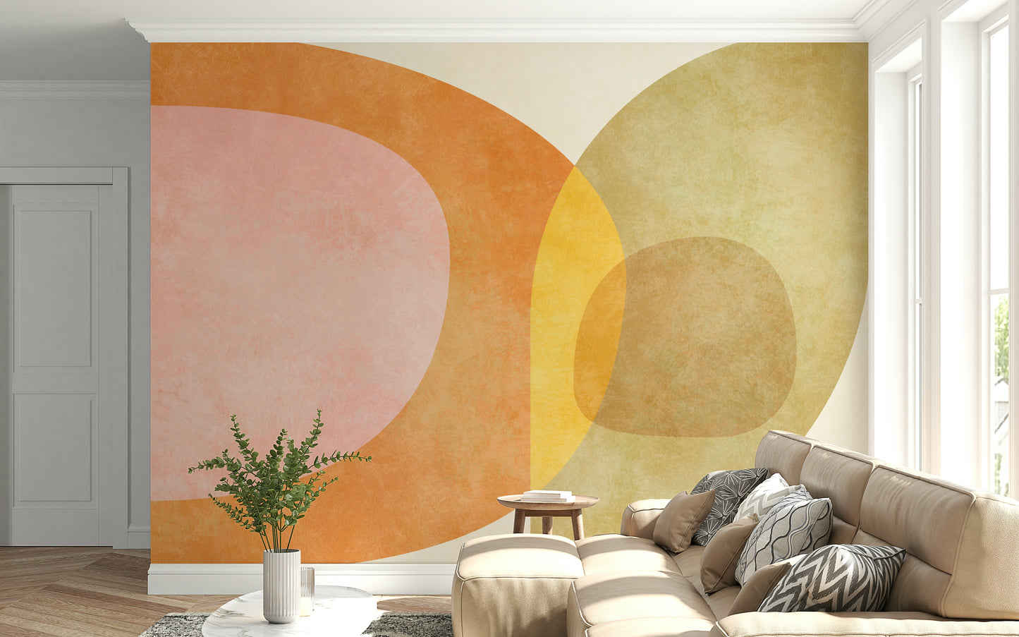 Abstract Arches Wall Mural - 2632093