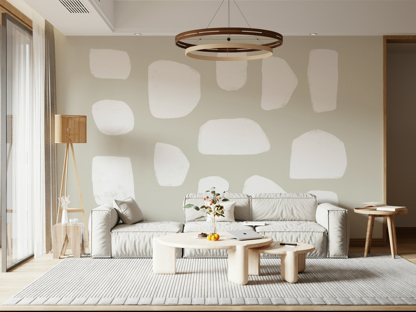 Pebble Pattern Wall Mural -2704245