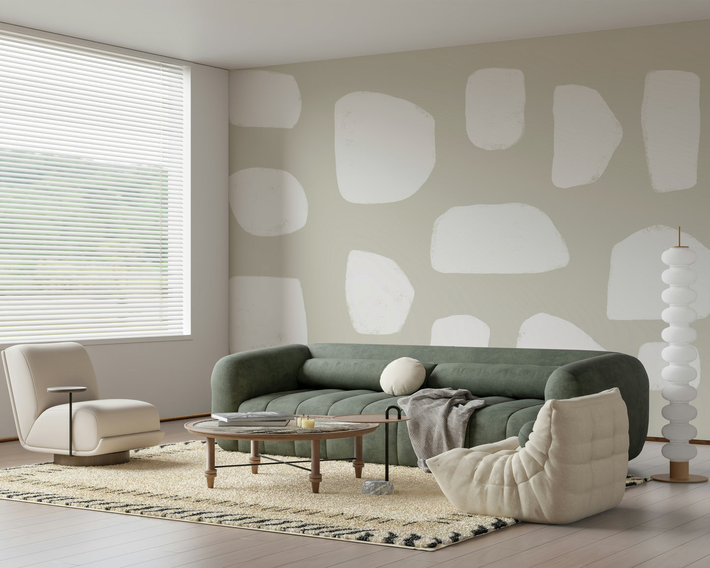 Pebble Pattern Wall Mural -2704245