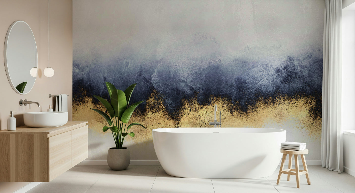 Azure Gold Wall Mural -2715902