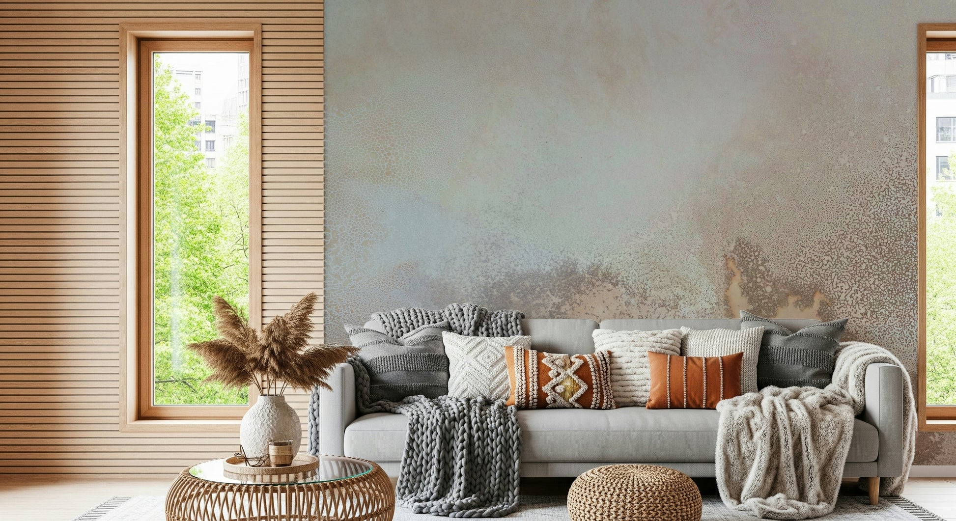 A classic abstract design wallpaper for walls.