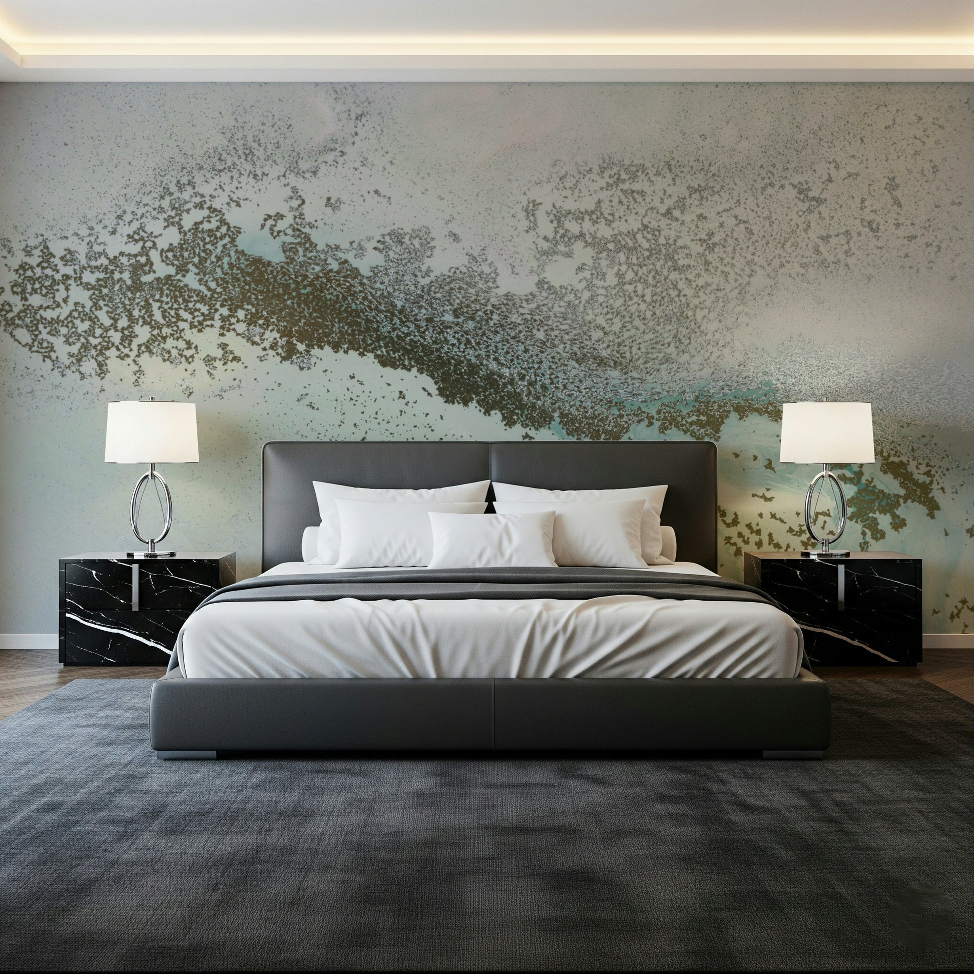 A classic abstract beach wallpaper for walls.