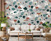 A classic abstract design wallpaper for walls.