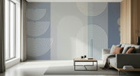 A classic abstract design wallpaper for walls.